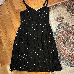 Polka Dot - Black and White Dress